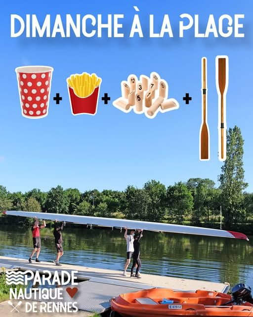 dimanche à la plage